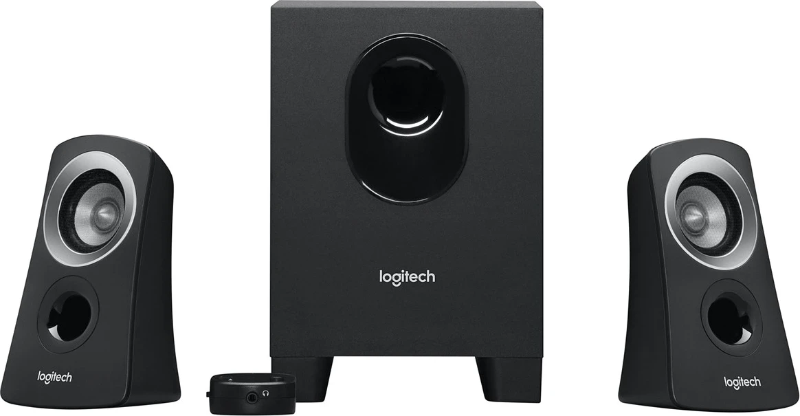 Zvočni sistem 2.1 Logitech Z313, črn