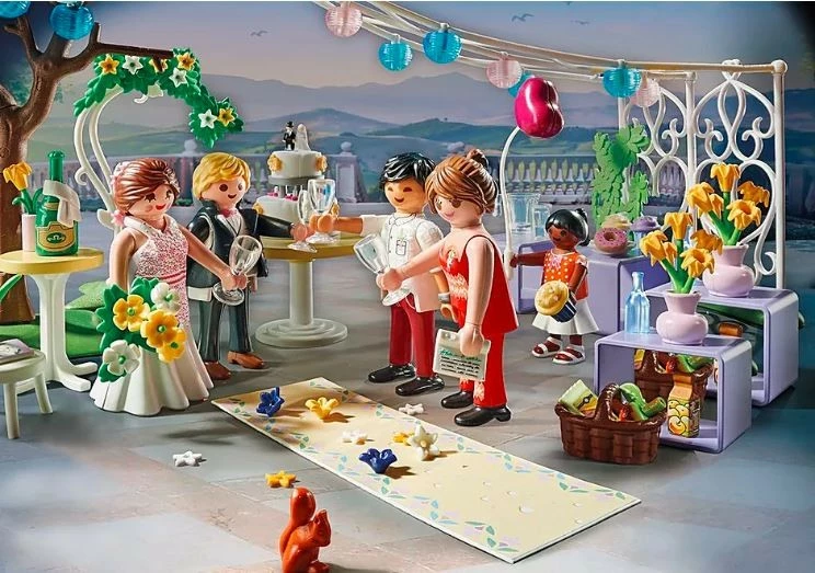 Igralni set s poročno temo, Playmobil City Life 71365, 163 delov
