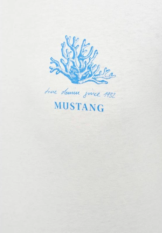 Majica z printom Alexia C za ženske, Mustang, bež