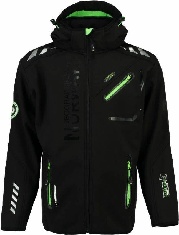 Softshell jakna Geographical Norway za moške, črna