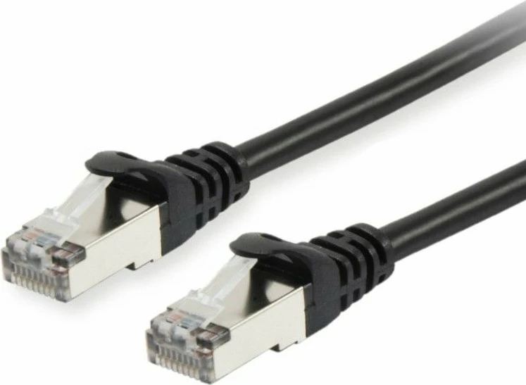 Omrežni kabel Cat6 S/FTP Equip, 2xRJ45, 40 m, črn