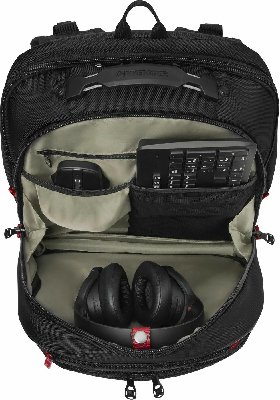 Nahrbtnik za prenosnik do 15,6 palca, Wenger Carbon Pro Business, črn