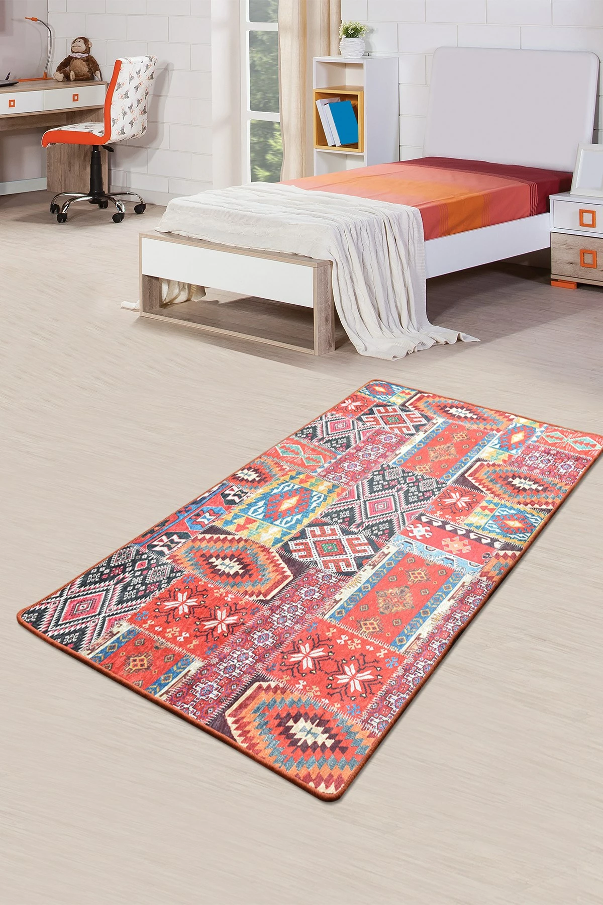 Patchwork preproga, večbarvna, 120 x 180 cm, Conceptum Hypnose