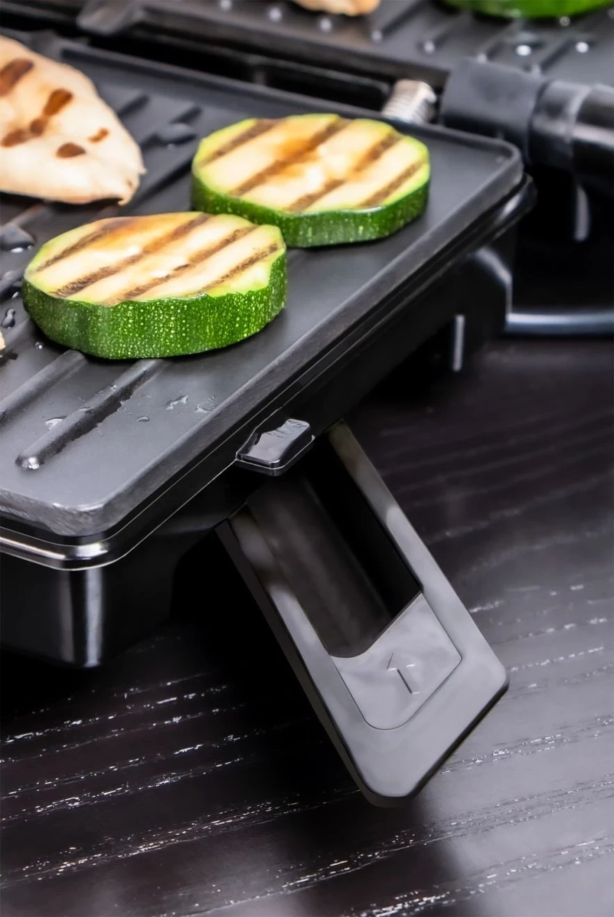 Gril namizni, Eldom, srebrn