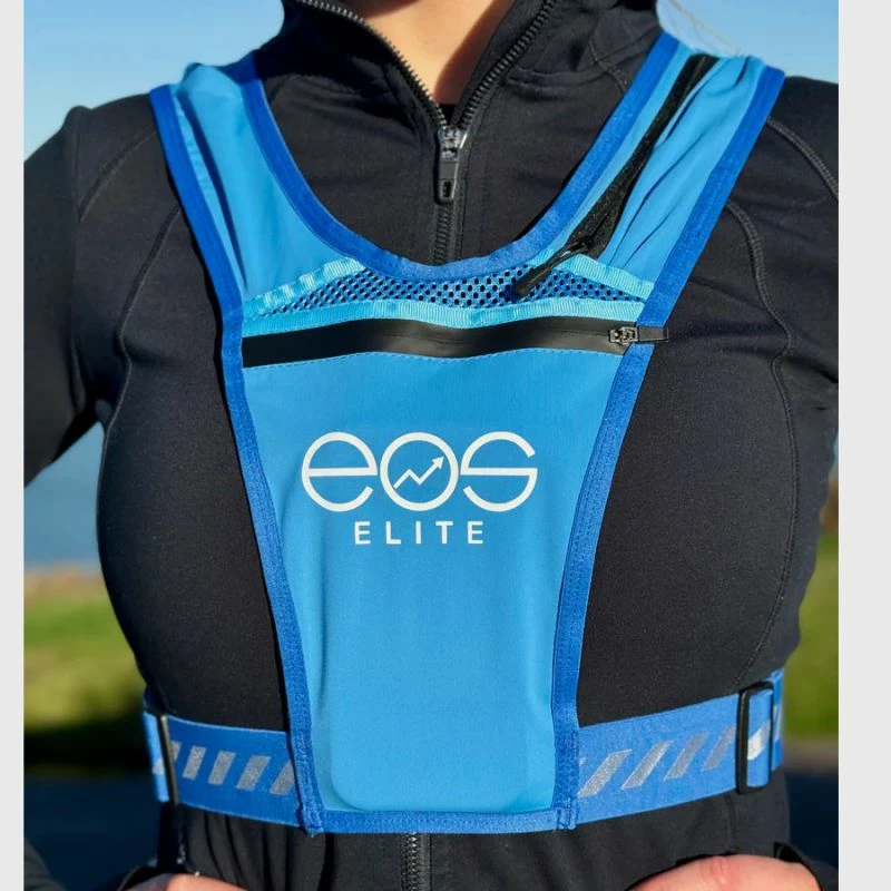 Tekmovalni/jogging brezrokavnik Inny unisex, moder