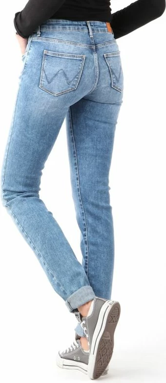 Slim kavbojke Wrangler ženske, modre