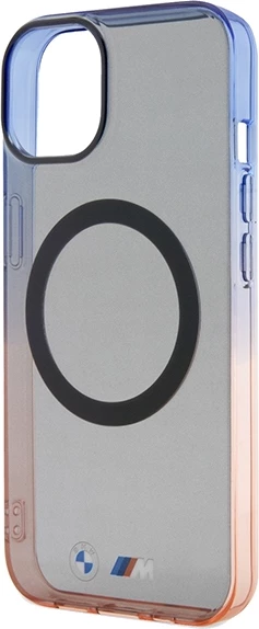 Ovitek Gradient Bumper MagSafe za iPhone 15 Plus / 14 Plus, BMW, siv