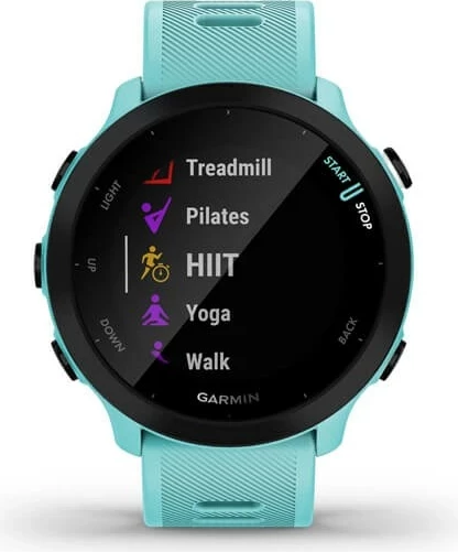 Pametna ura Garmin Forerunner 55, 42 mm, GPS, turkizna