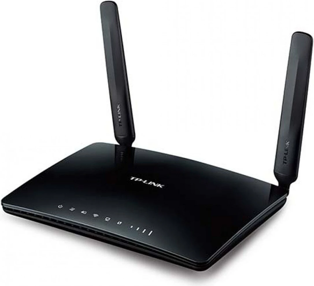 Brezžični usmerjevalnik TP-Link TL-MR6400, Fast Ethernet enopasovni, 3G/4G, 2,4 GHz, črn