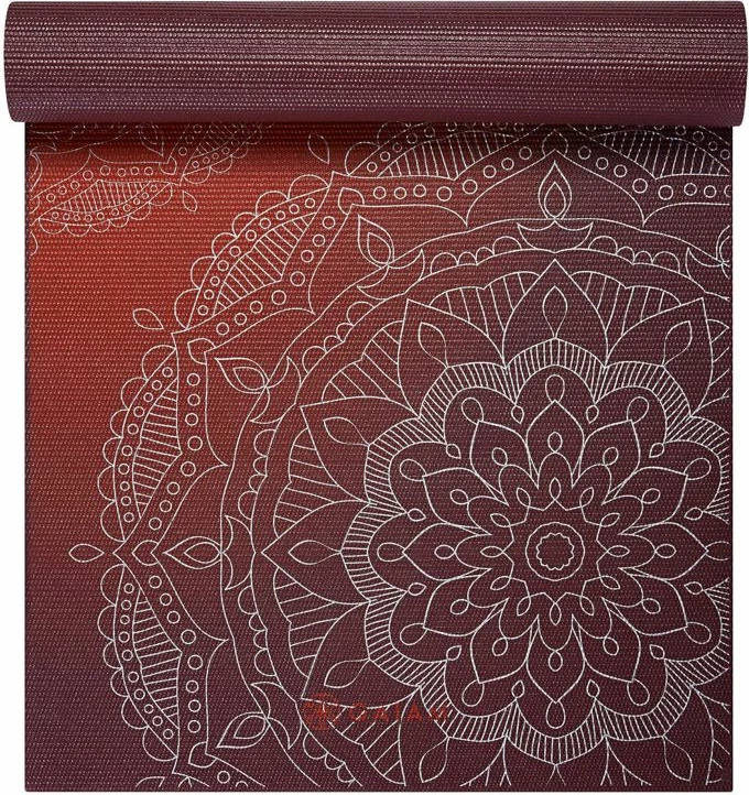 Joga preproga METTALIC SUN 6 mm, Yakimasport, rjava