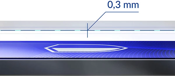 Zaščitnik zaslona FlexibleGlass 3mk Protection za Samsung Galaxy A53 5G, prozoren