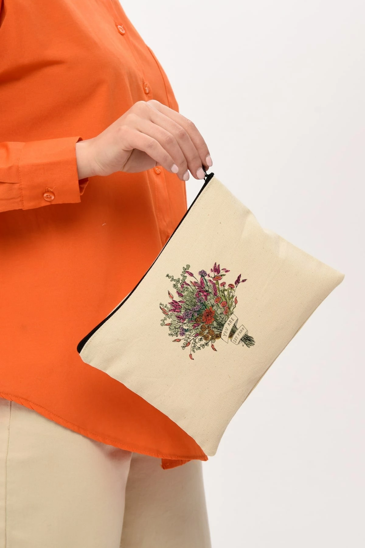 Kozmetična torbica, krem, 25x18 cm, Zoozie Bags 0745