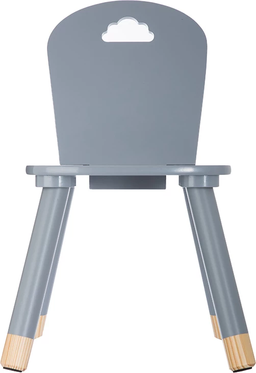 Klopca za otroke Playful siva 32x31,5x50 cm