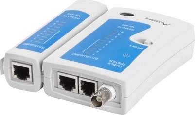 Tester kablov LAN, LANBERG, belo-modra