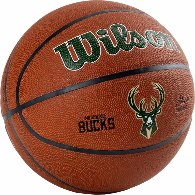 Top za košarko, Wilson Team Alliance Milwaukee Bucks WTB3100XBMIL, rjav