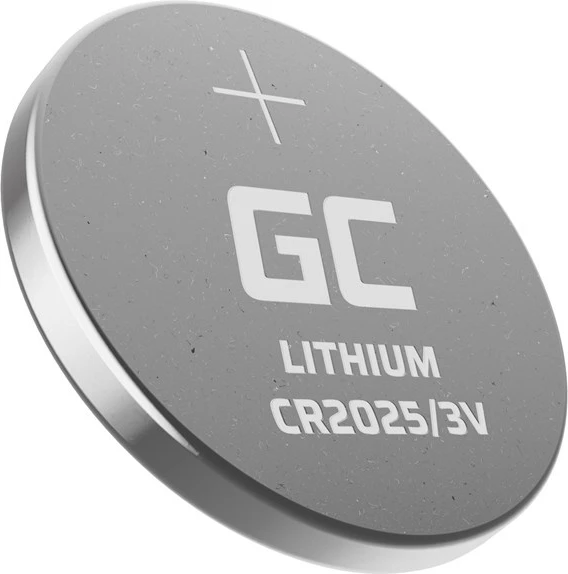 Baterije CR2025 3V 160mAh, Green Cell, 10 kosov, srebrne