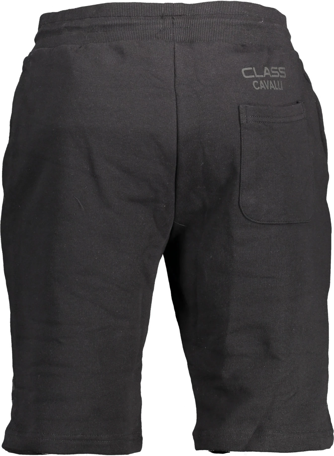 Bermuda hlače za moške, CAVALLI CLASS, črne