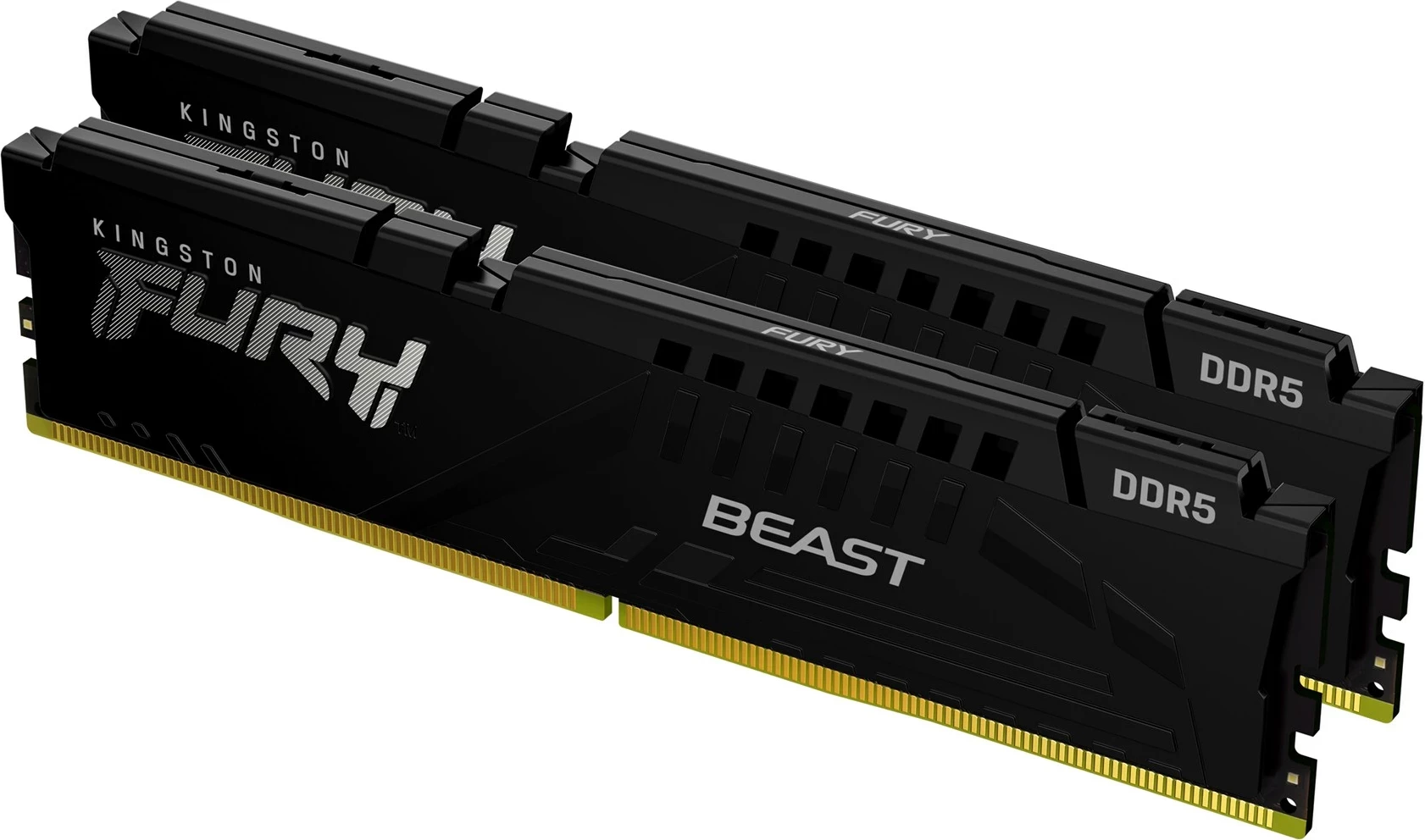RAM pomnilnik Kingston FURY Beast, 64GB (2x32GB), DDR5, 5200MT/s, CL36, črn