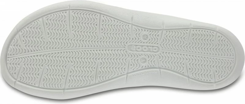 Sandali Swiftwater za ženske, Crocs, sivobeli