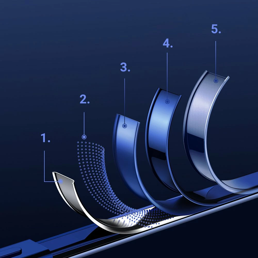 Tanek zaščitni ovitek, Joyroom New Beautiful Series za iPhone 12 Pro Max, JR-BP796, zelen