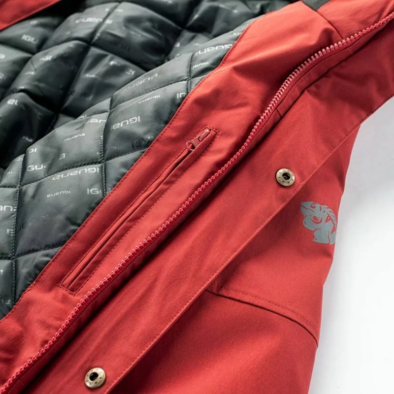 Jakna za moške Iguana, rdeča