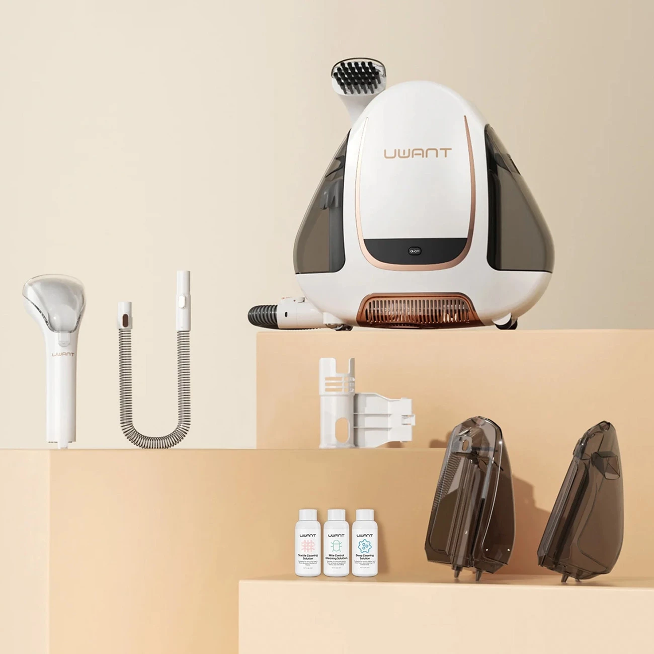 Potrosni sesalnik z mokrim čiščenjem UWANT B100-S, 12000Pa, 450W, bel