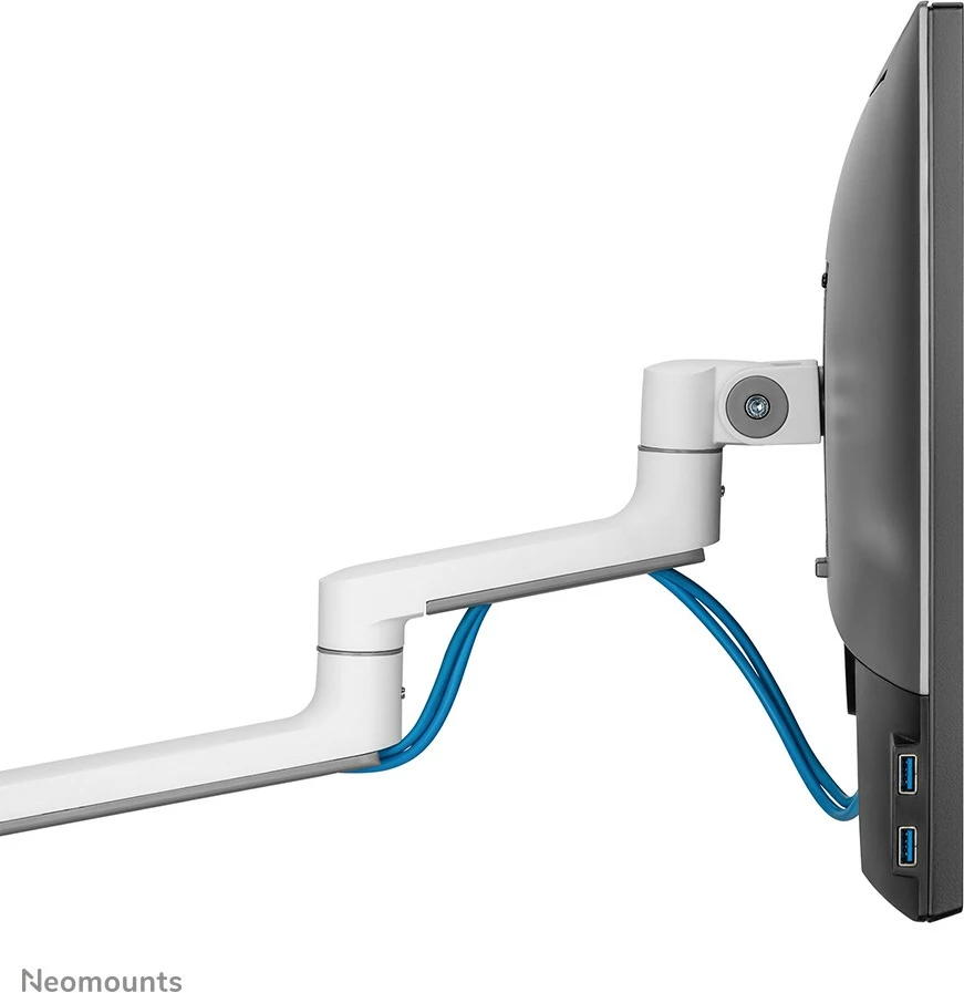 Namizni nosilec za zaslon 17-27", Newstar DS60-425WH2, bel