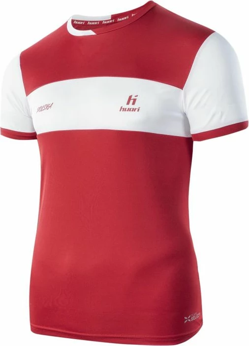 Dres za moške Huari, bel in rdeč