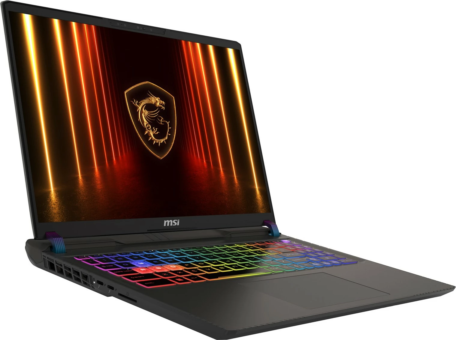 Prenosnik MSI Vector 16 HX AI A2XWHG-074, Intel Core Ultra 7 255HX, RTX 5070 Ti, 16 GB RAM, 512 GB SSD, siv