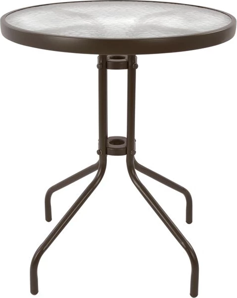 Kovinska miza Lima rjava '60x70cm FH5079.02