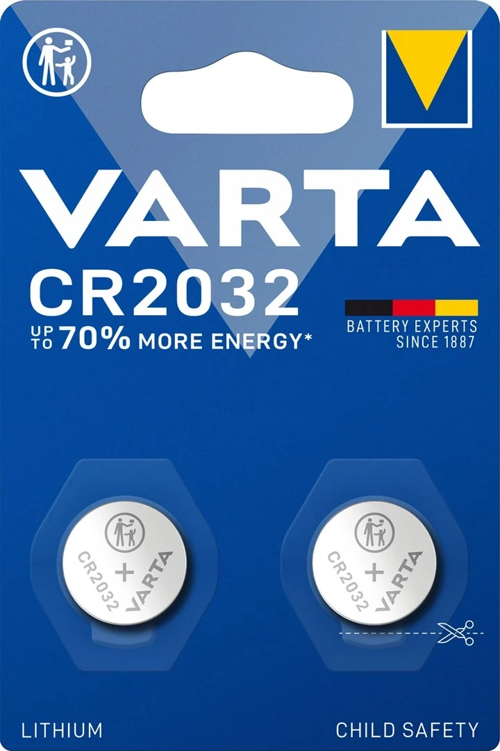 Baterija CR 2032 Varta