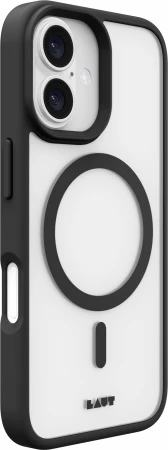 Zaščitni ovitek LAUT Huex Protect MagSafe za iPhone 16, črn