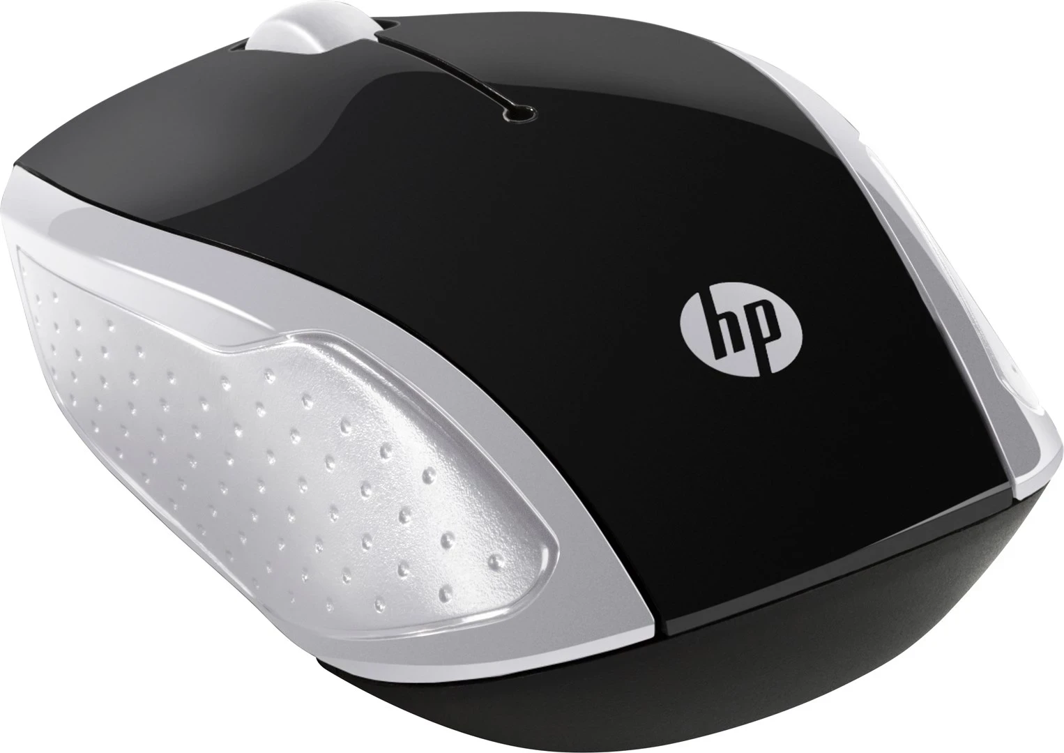 Brezžični miška 1000 dpi, USB-A, črn HP 200