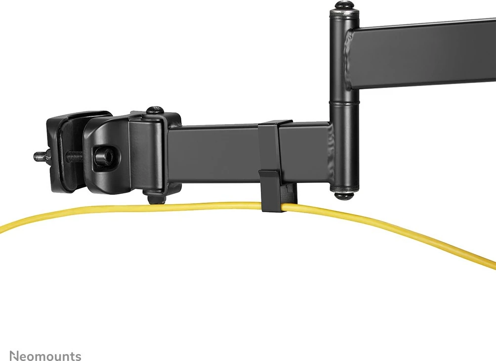 Polna gibljivost nosilec za TV/monitor Neomounts FL40-450BL12, 23–42 palcev, VESA 200x200, črn