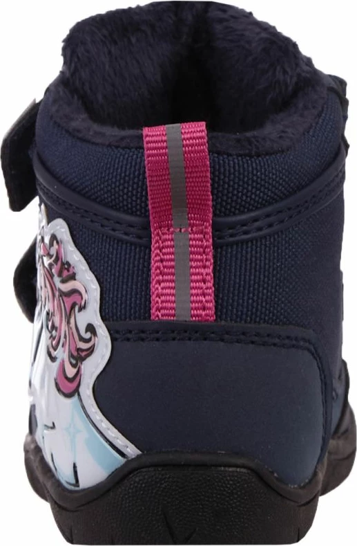 Otroške čevlje Kappa, temno modri in rožnati