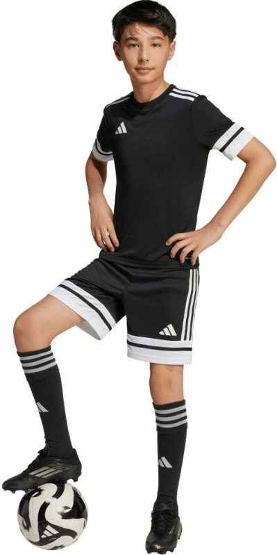 Kratke hlače za otroke adidas, črne