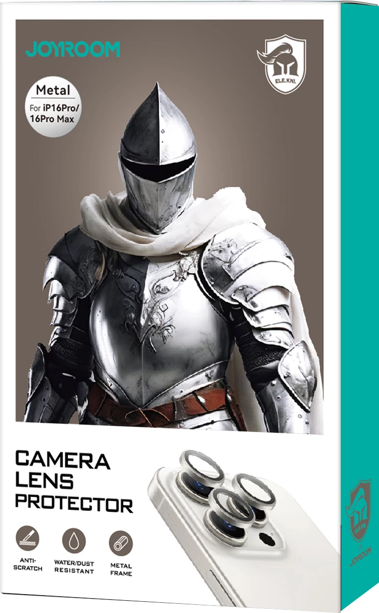 Zaščitno steklo za leče iPhone 16/16 Plus, Joyroom JR-MFY0258, zeleno