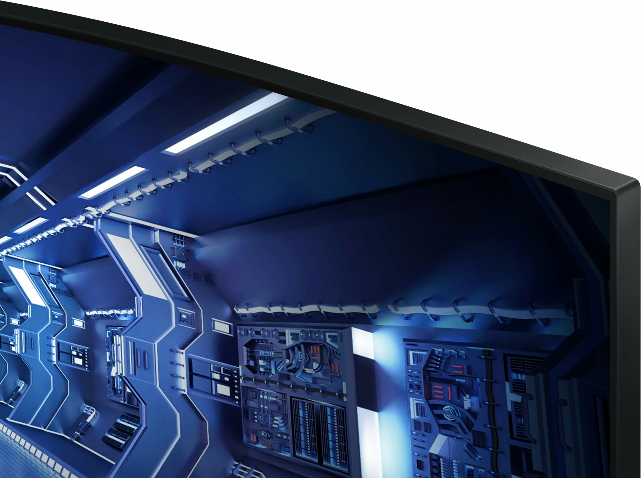 UltraWide Quad HD 34" monitor, Samsung G55T, LED, 1 ms, črn