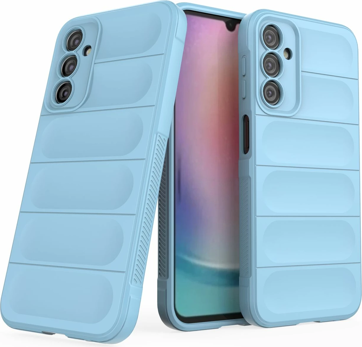Zaščitni ovitek Hurtel Magic Shield za Samsung Galaxy A24 4G, TPU, svetlo modra