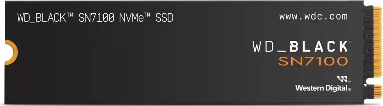 SSD WD Black SN7100 1TB, M.2 PCIe NVMe, črn