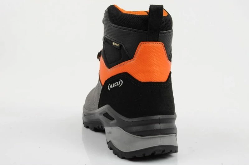 Trek čevlji Aku za moške, črno-oranžno-sivi