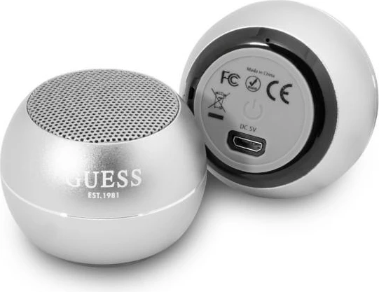 Bluetooth zvočnik Guess GUWSALGEG mini, siv