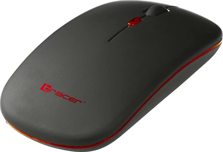 Brezžični miš Tracer SLIM RF 2.4 Ghz/BT, črn