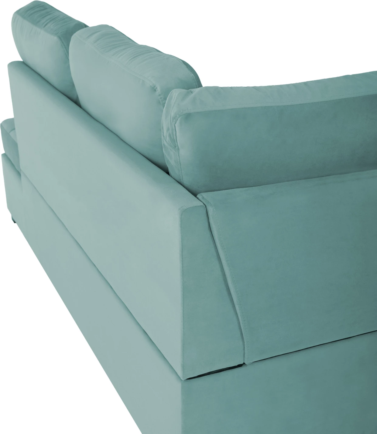 Sedežna garnitura z ležiščem desni kot JADE FH3144.04R v morsko zeleni barvi 250x80-180x73-88H cm