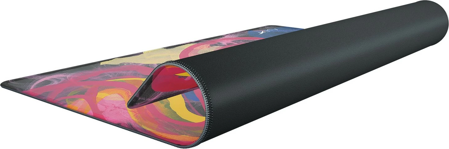 Mauspad multibarven Cherry XTRFY GP4, 460 x 400 mm, protizdrsna podlaga