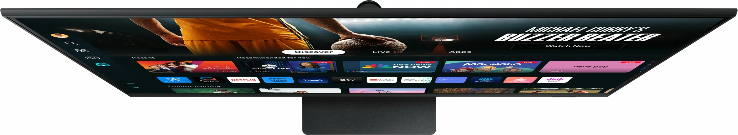 Monitor 43", 4K Ultra HD, LCD, črn Samsung M70D