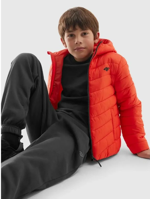 Otroška jakna 4F, rdeča