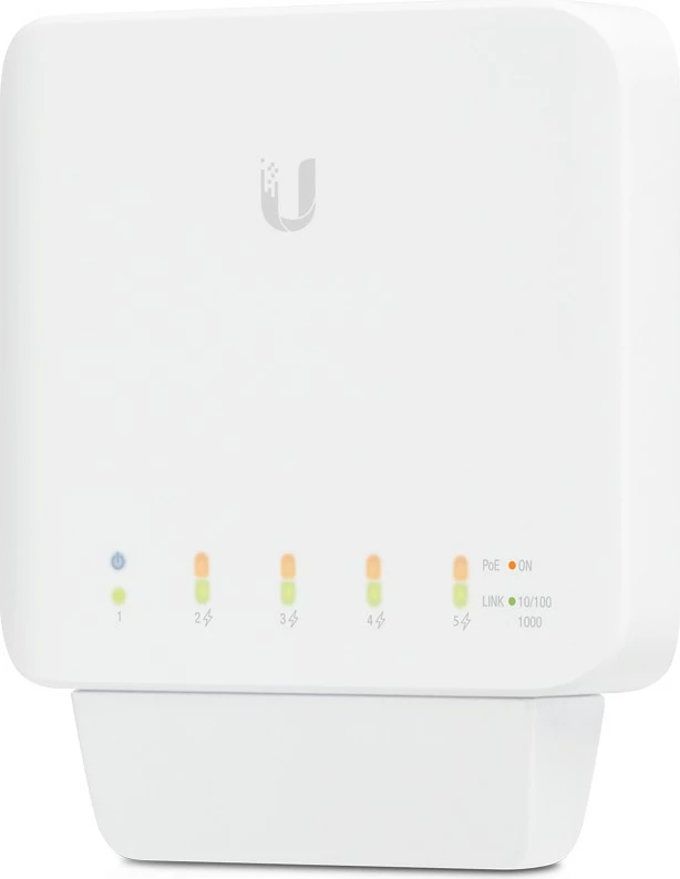 Upravljano stikalo L2, Gigabit Ethernet, PoE, belo, Ubiquiti UniFi USW‑FLEX