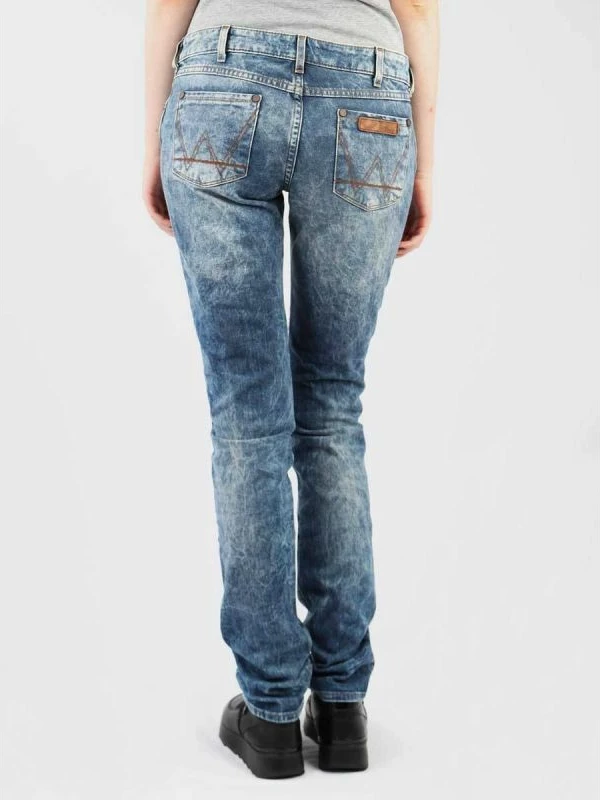 Hlače Wrangler Molly za ženske, nizki pas