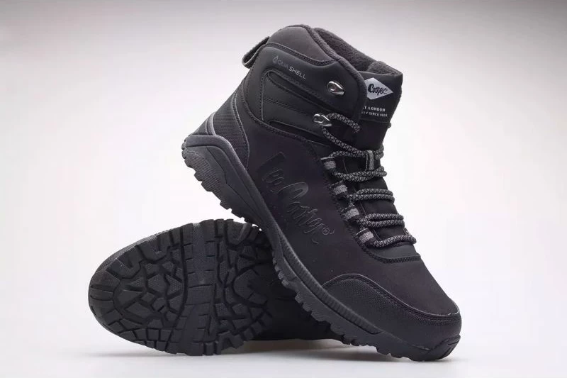 Čevlji za moške Lee Cooper, črni